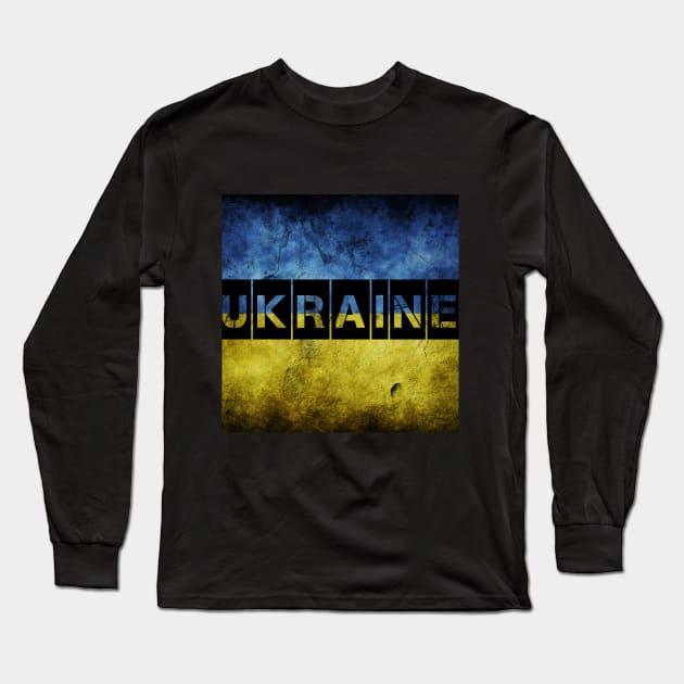 UKRAINE Save Mariupol! Save Azovstal! Support Ukraine! Long Sleeve T-Shirt by TigrArt